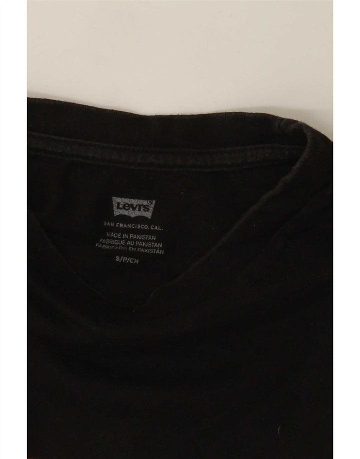 Levi's Tee-Shirt Graphique Homme Petit Noir