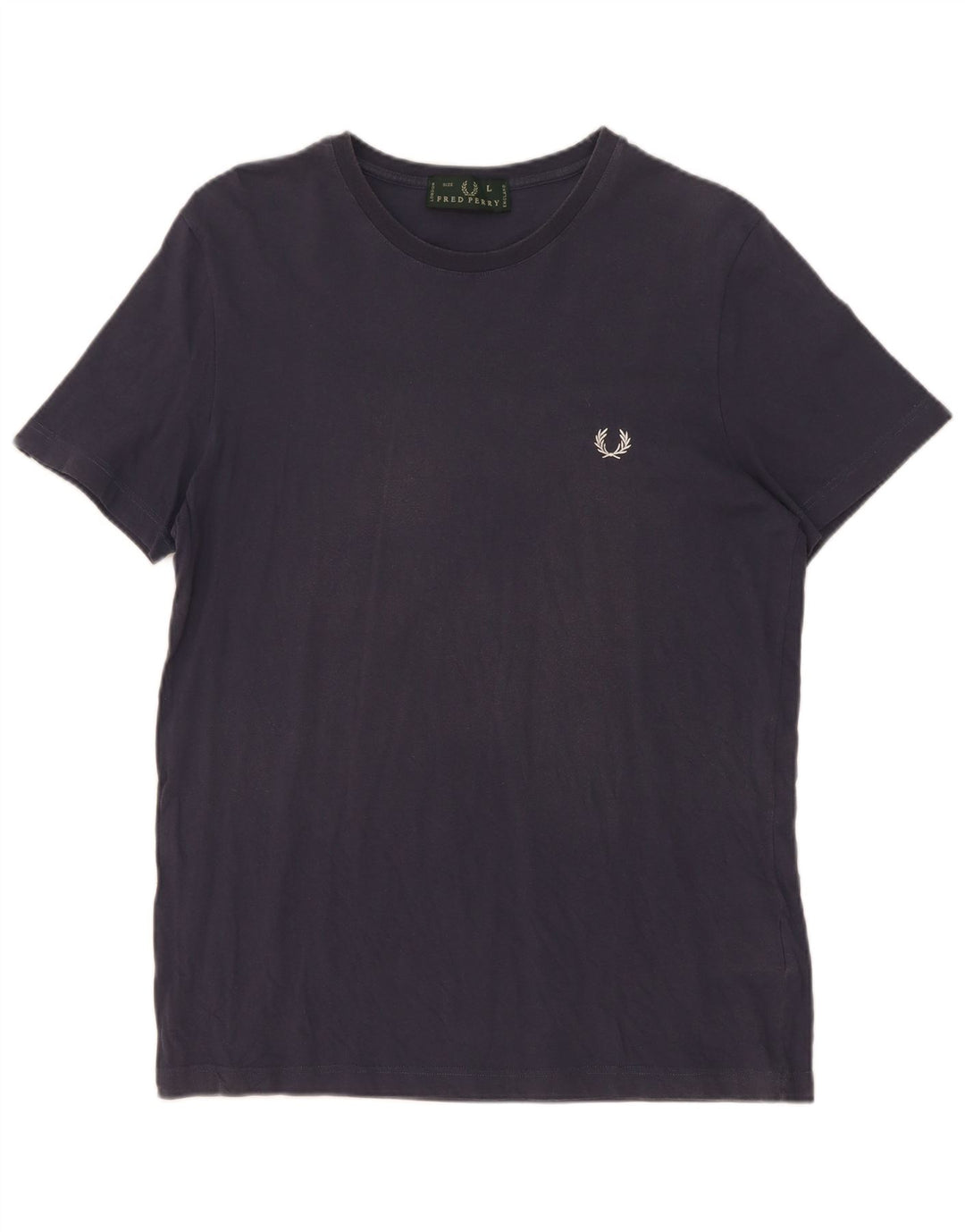 Fred Perry T-Shirt Homme Haut Large Bleu Marine Coton