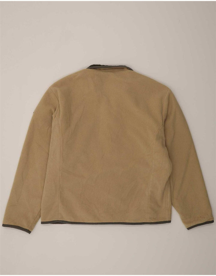 Napapijri Veste réversible géographique pour homme UK 40 Large Kaki