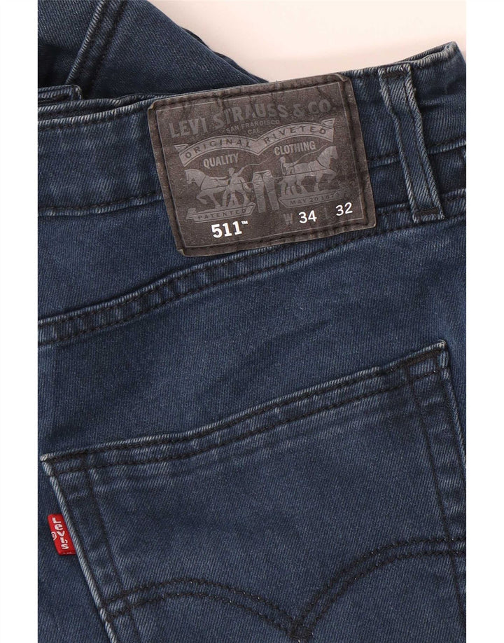Levi's Jean Slim 511 Homme Bleu W34 L32