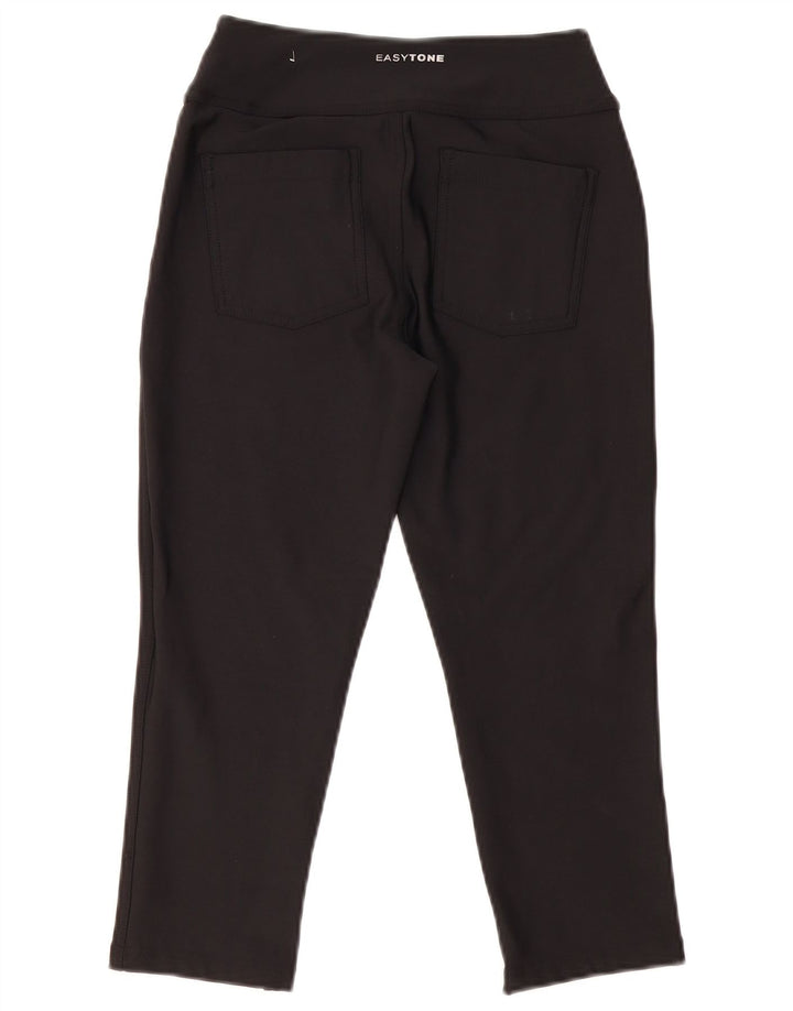 Reebok Leggings Femme UK 8/10 Petit Noir Polyamide