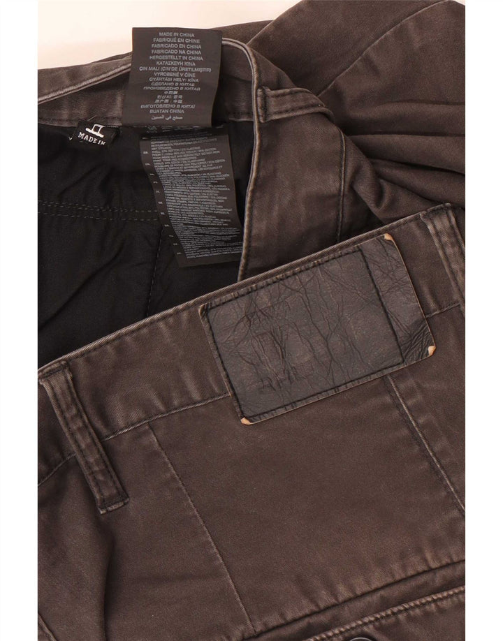 G-Star Short Chino Homme W34 Large Gris Coton