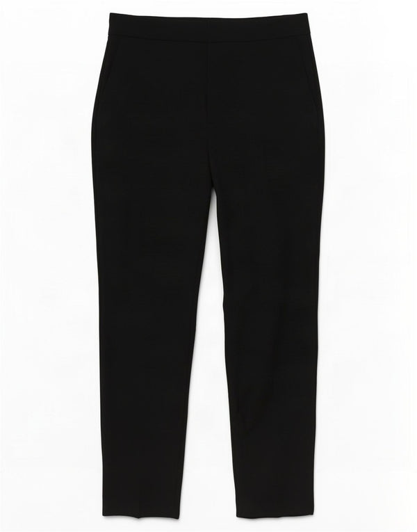 Zara Pantalon décontracté slim pour femme EU 34 2XS W24 L26 Noir Polyester