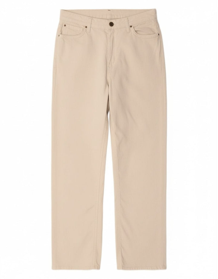 Lee Jean droit femme W28 L28 coton blanc