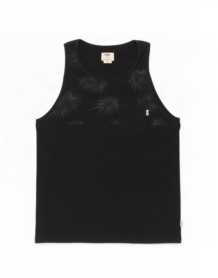 Vans Débardeur Homme Petit Noir Coton