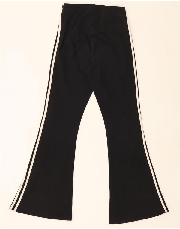 Adidas Pantalon de survêtement évasé pour femme UK 6 XS Noir Polyester