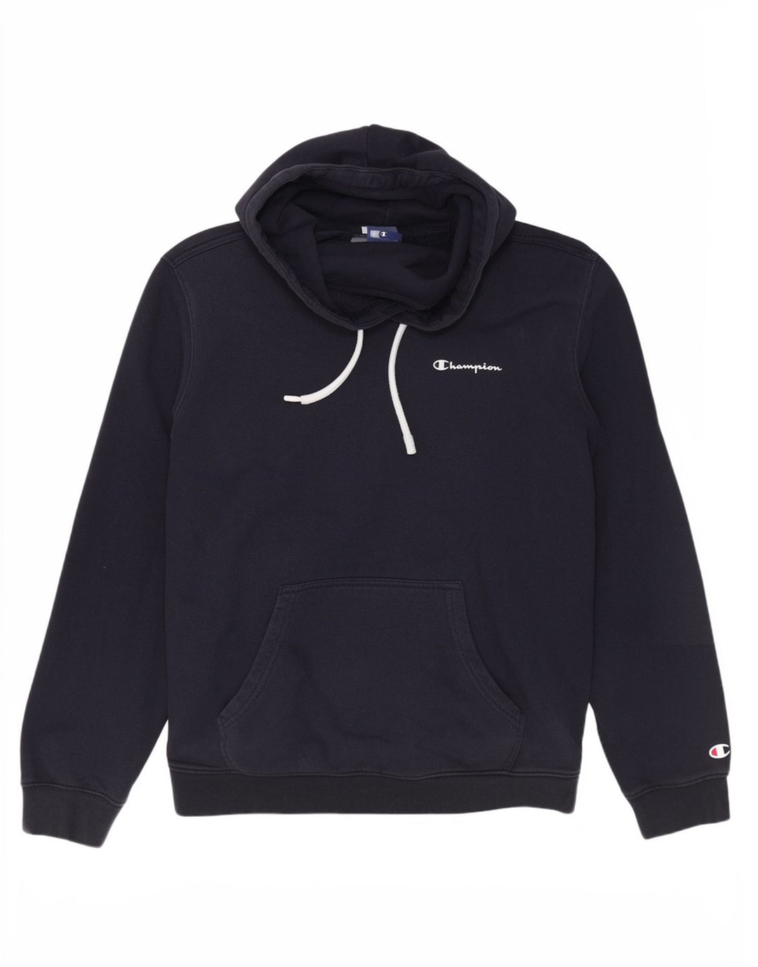 Champion Pull à Capuche Homme Bleu Marine Moyen Coton