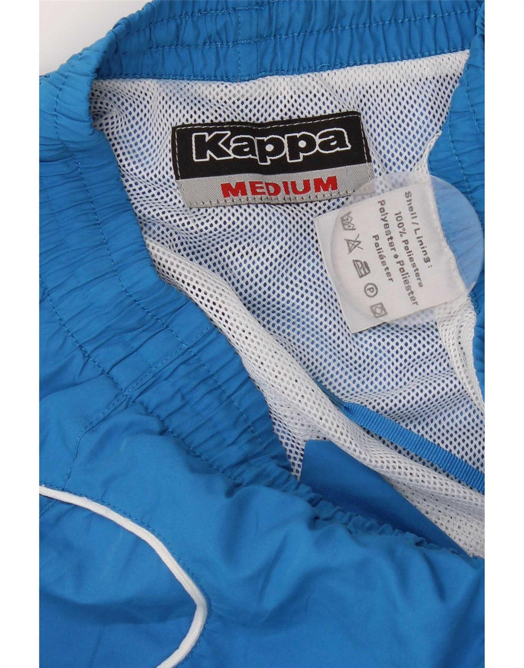 Kappa Short de Bain Homme Bleu Moyen Polyester