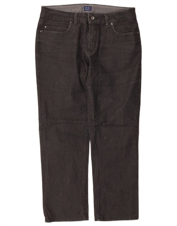 Trussardi Femme Jean Droit W31 L26 Coton Noir