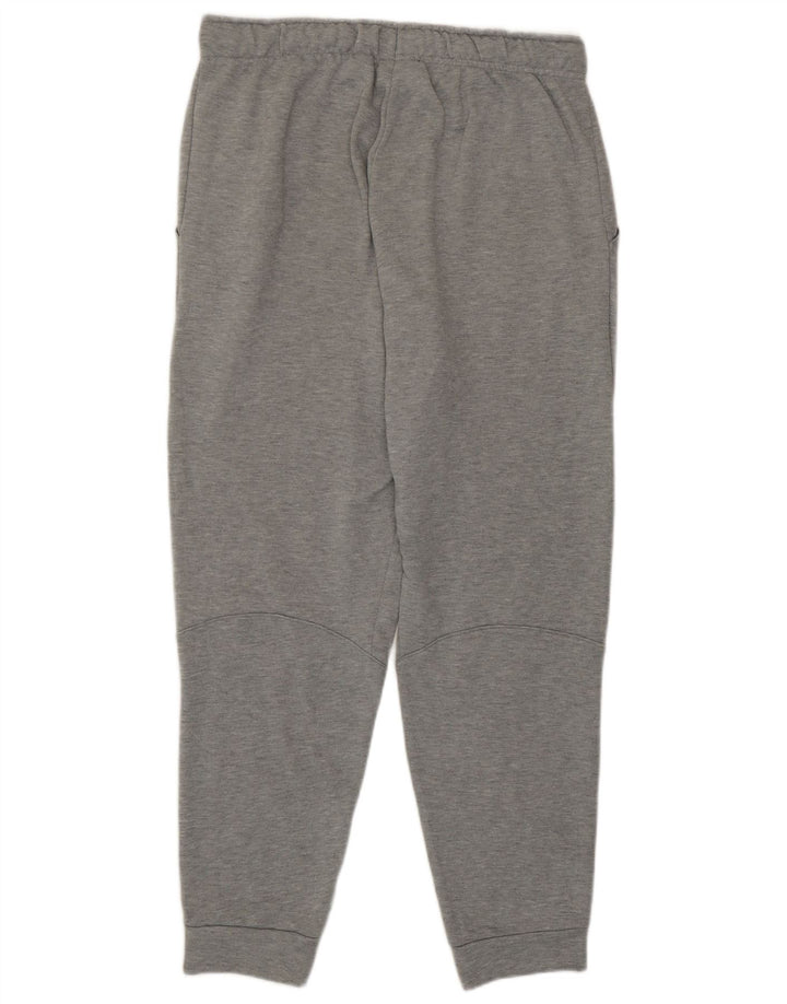 Nike Pantalon de survêtement graphique Dri Fit pour hommes, pantalon de jogging, grand gris, polyester