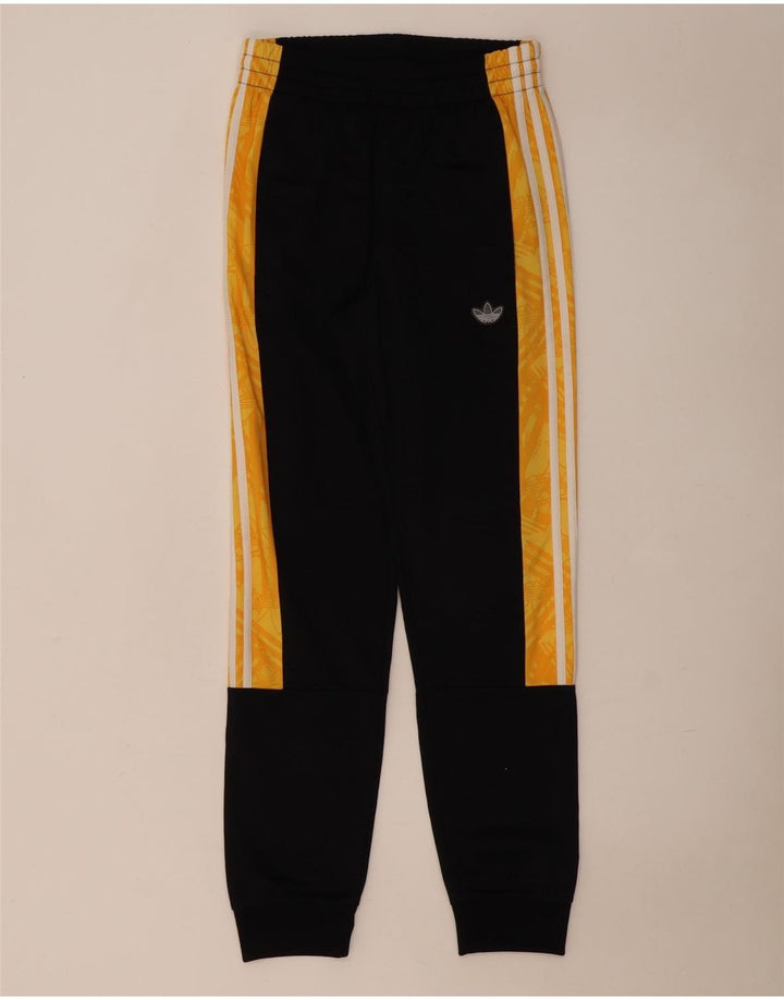 Adidas Pantalon de survêtement pour homme Pantalon de jogging Petit Noir Colorblock Polyester