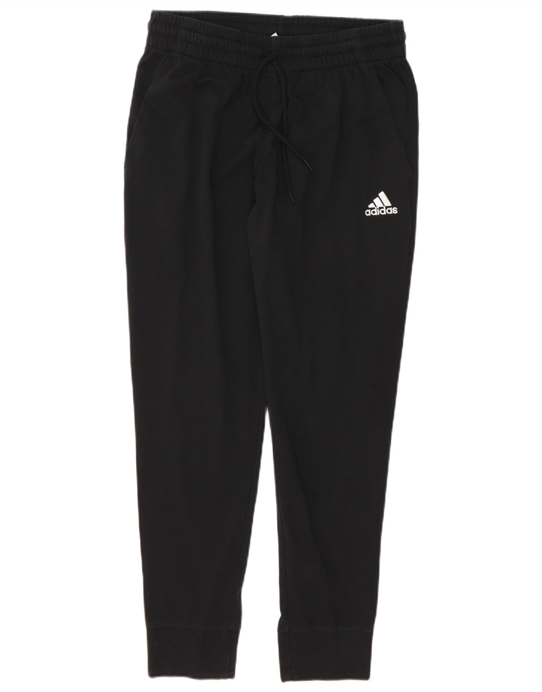 ADIDAS Pantalon de survêtement pour homme en coton noir moyen
