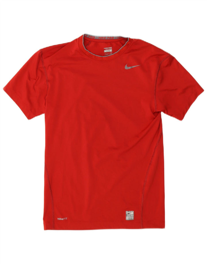 Nike T-shirt pour homme UK 42/44 Large Rouge