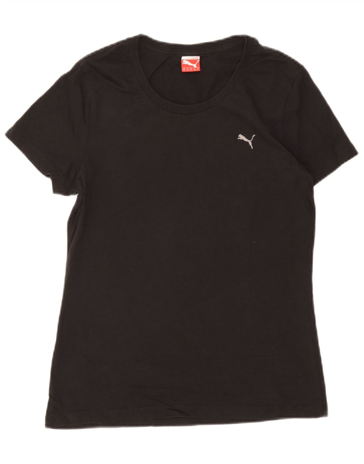 Puma T-shirt pour femme UK 12 Medium Noir