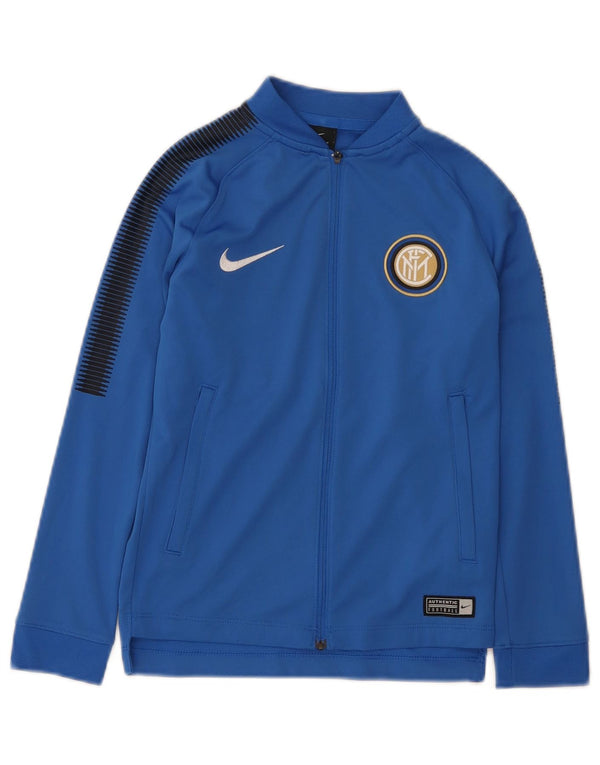 Veste de survêtement Nike Inter Milan pour garçon 6-7 ans XS Bleu Colorblock
