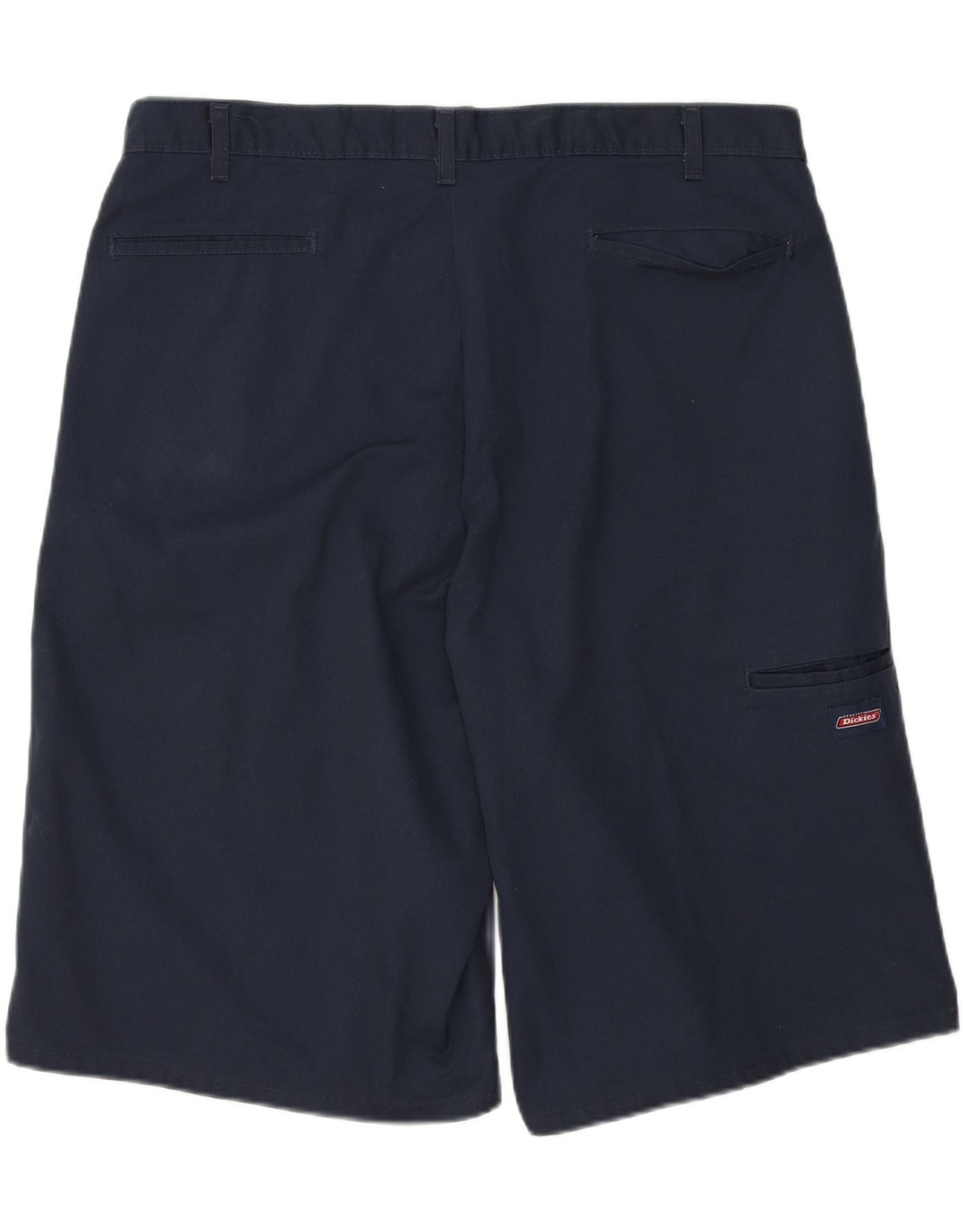 DICKIES Mens Cargo Shorts W40 XL Navy Blue Polyester Vintage Dickies and Second-Hand Dickies from Messina Hembry 