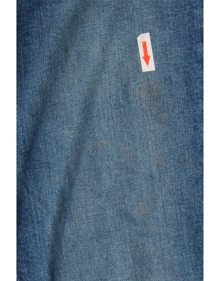 Zara Womens Crop Bootcut Jeans EU 38 Small W28 L26 Blue