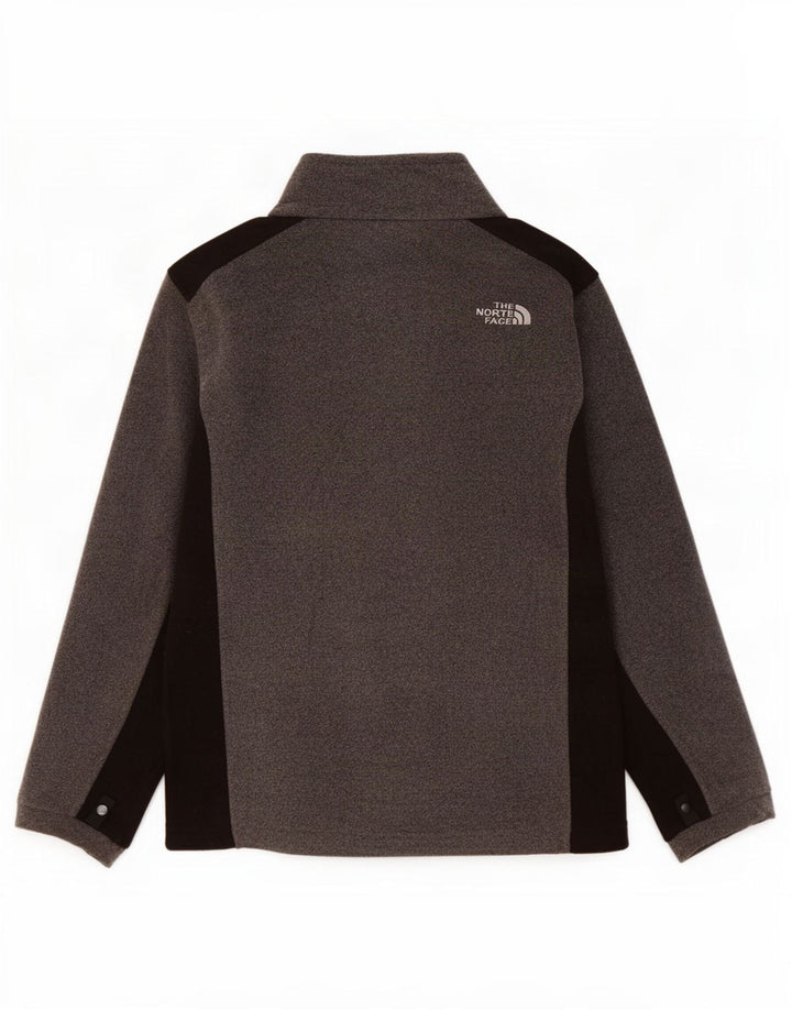 The North Face Veste Polaire Garçon 10-11 Ans Gris Moyen Colourblock