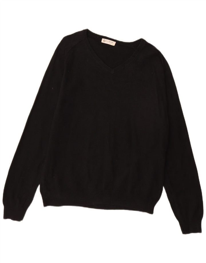 J. Crew Pull col V pour homme en coton noir Taille L