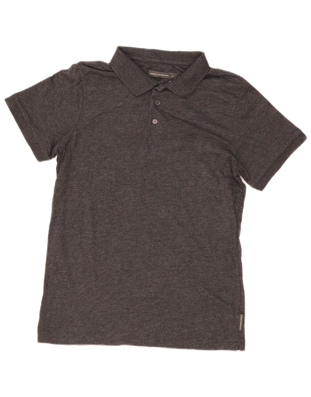 French Connection Polo Homme Gris Moyen Coton
