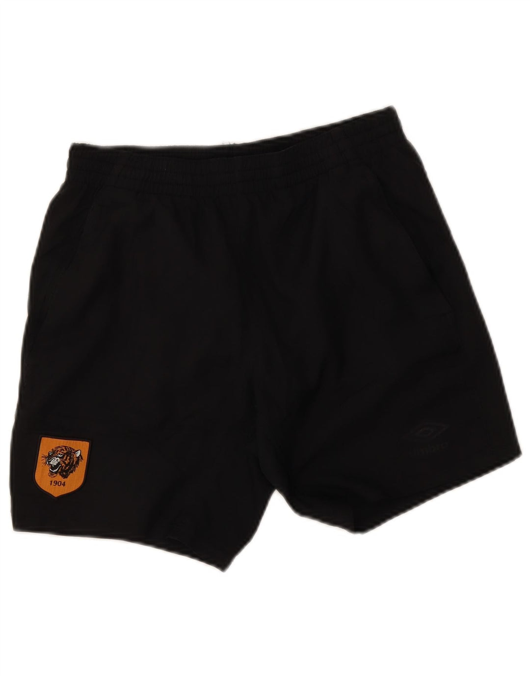 Umbro Short de Sport Homme Petit Noir Polyester