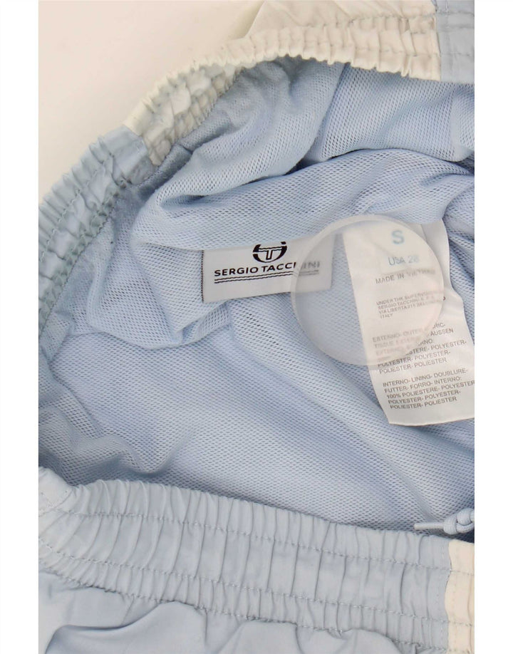 Sergio Tacchini Pantalon De Survêtement Pour Homme Pantalon De Jogging Petit Bleu Colorblock