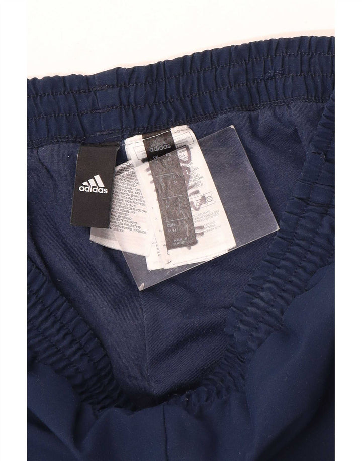Adidas Pantalon de survêtement pour femme Joggers UK 14 Bleu marine moyen Polyester