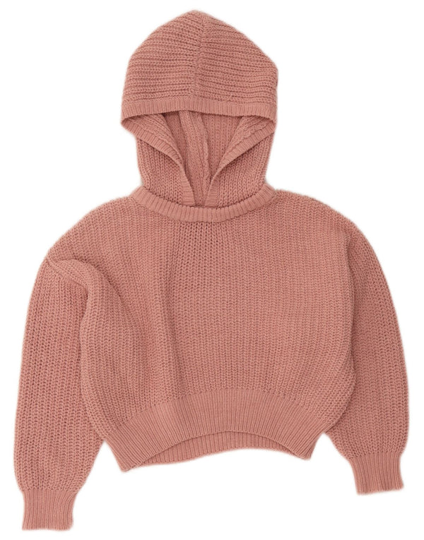 Pull à capuche Zara fille 9-10 ans rose