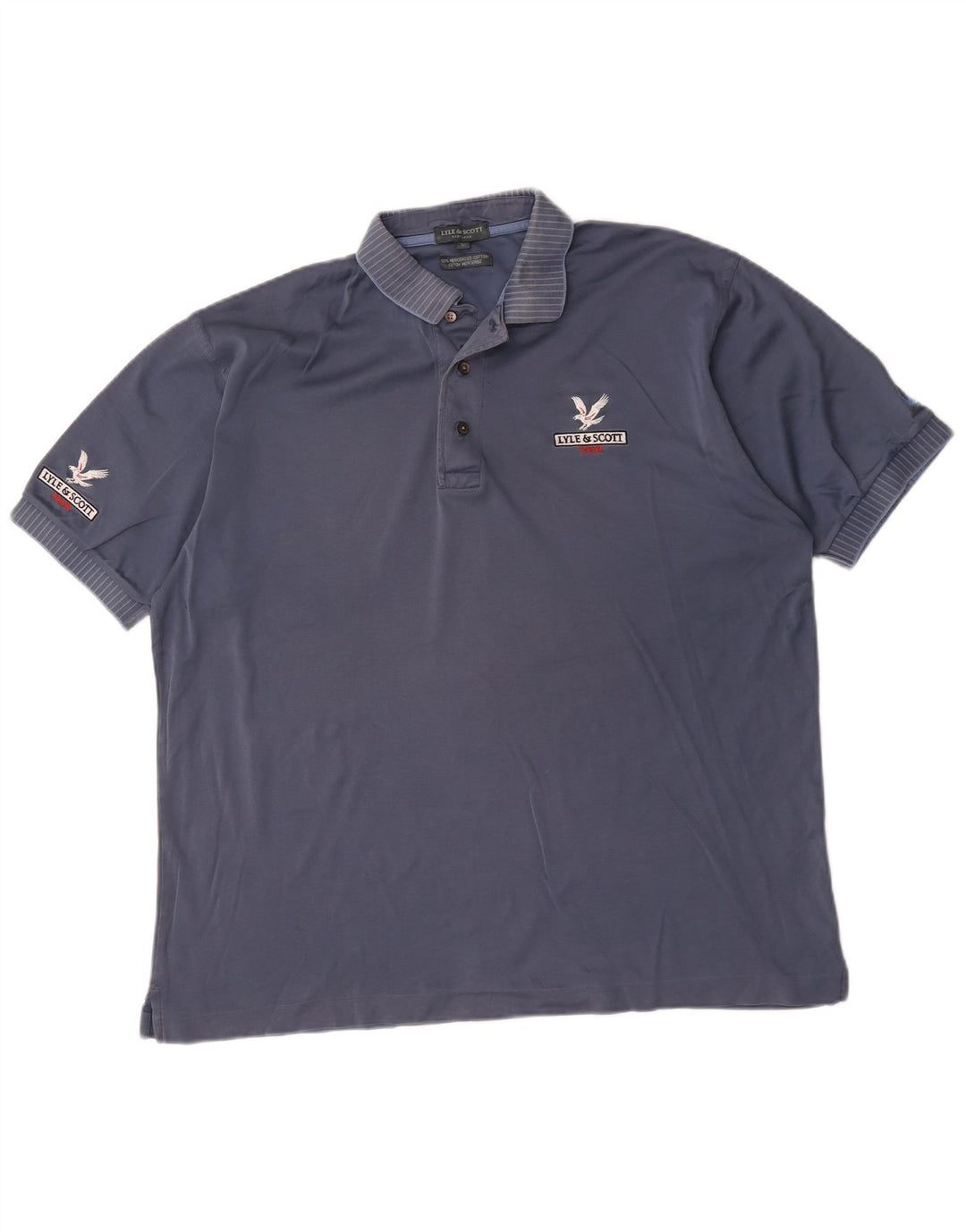 Lyle & Scott Polo Homme Grand Bleu Marine Coton