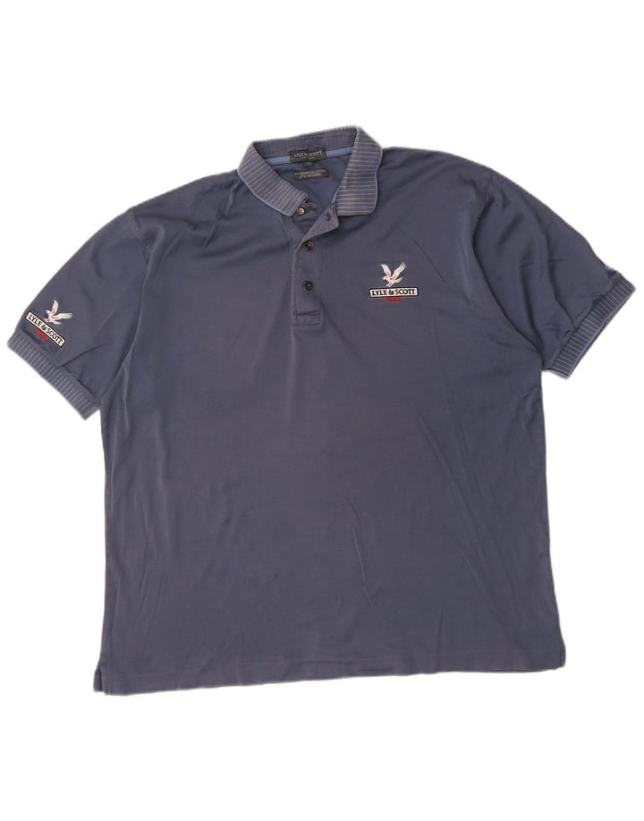 Lyle & Scott Polo Homme Grand Bleu Marine Coton