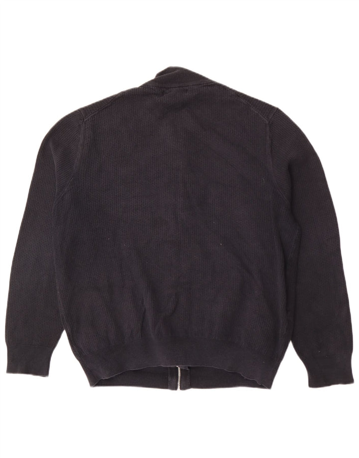 Marks & Spencer Cardigan pour homme en coton noir Taille L