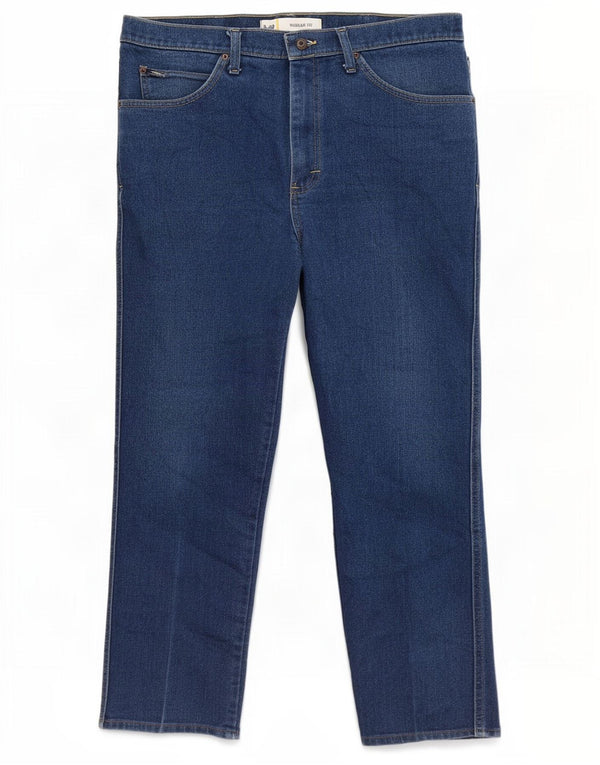 Lee Jean droit coupe droite femme W36 L29 bleu coton