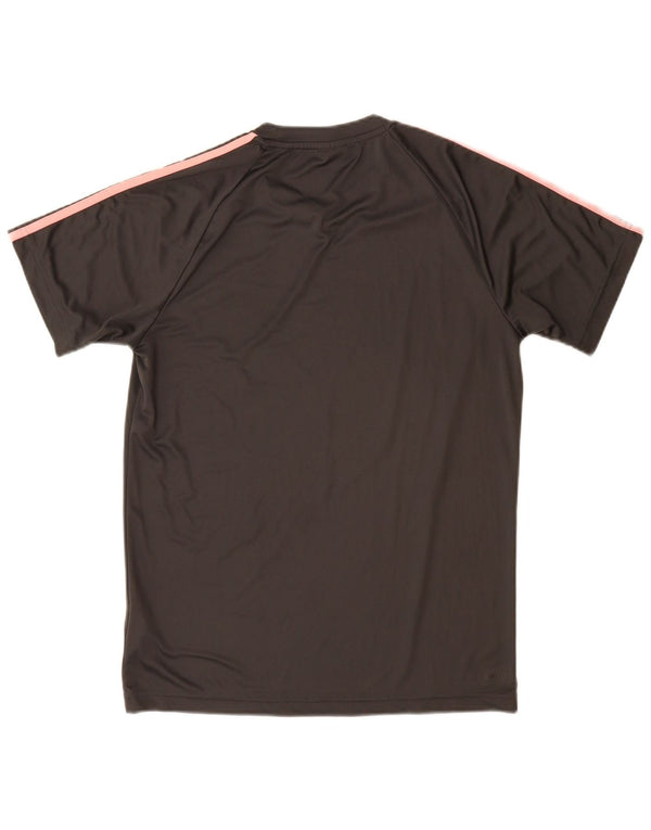 ADIDAS Mens T-Shirt Top Small Black Polyester