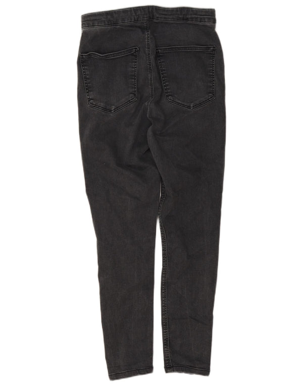 Topshop Jean court femme W32 L25 coton gris