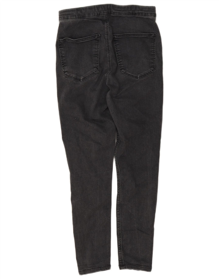 Topshop Jean court femme W32 L25 coton gris