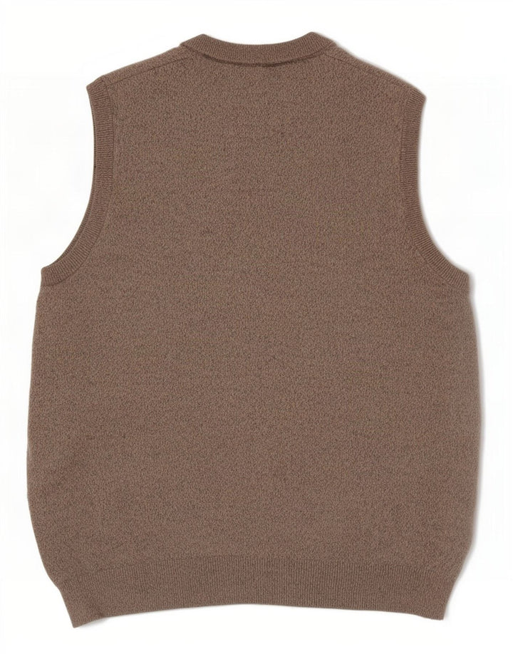 Marks & Spencer Débardeur pour homme en coton moucheté beige grand