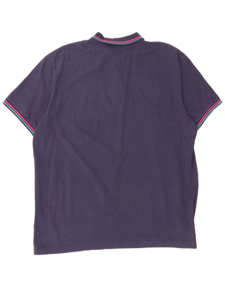 Kappa Polo Homme 3XL Bleu Marine