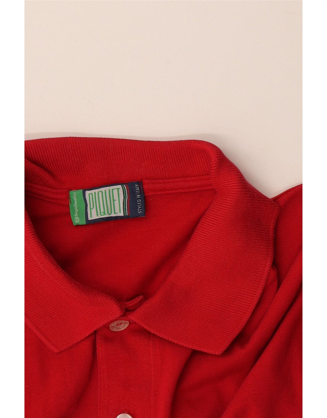 Sergio Tacchini Polo Homme Grand Rouge