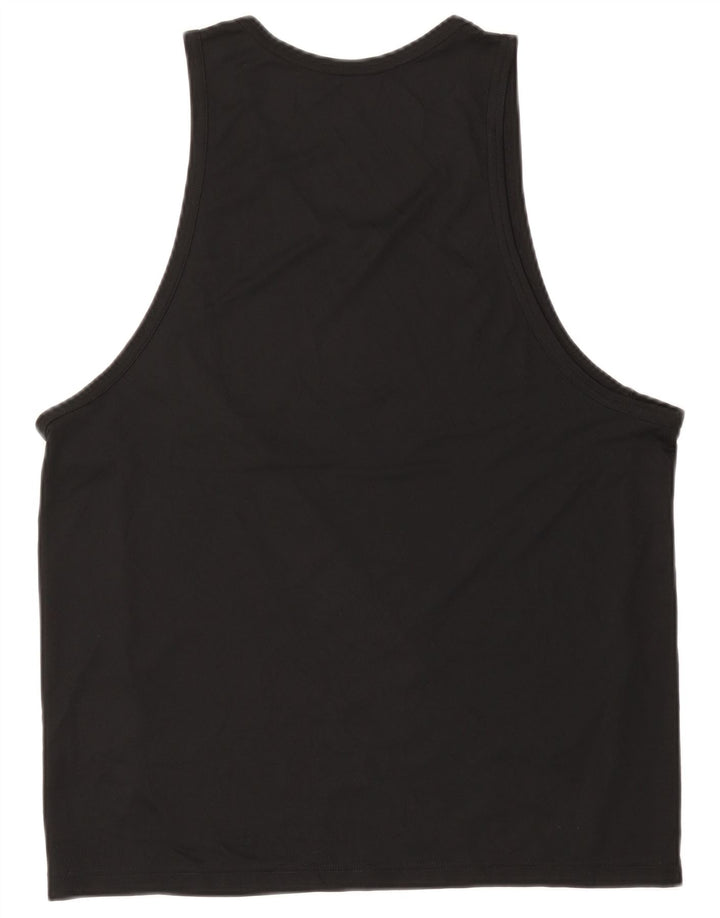 Nike Hommes Dri Fit Graphic Débardeur Noir Moyen Polyester