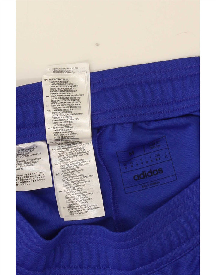 Adidas Pantalon de Survêtement Aeroready Homme Bleu Moyen Polyester Colorblock