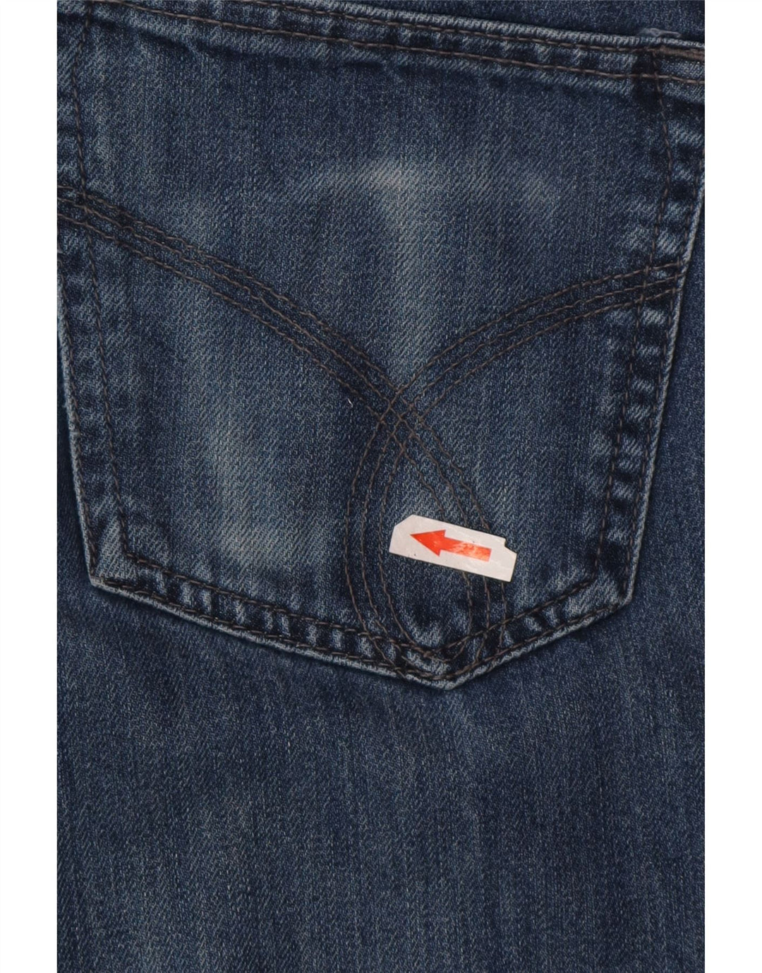Calvin Klein Jean Slim Droit Homme W30 L32 Bleu Coton