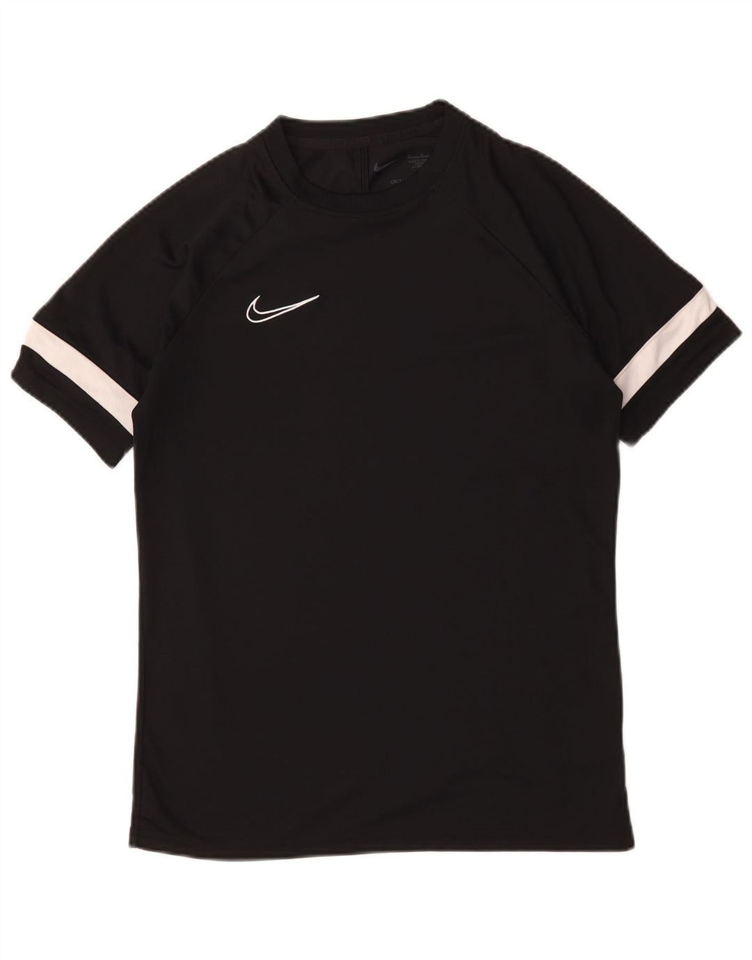 Nike Hommes Dri Fit T-Shirt Haut Noir Colorblock Polyester
