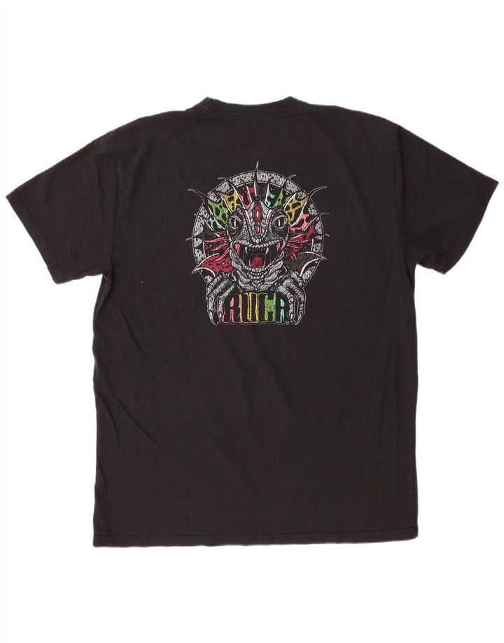 RVCA T-shirt graphique coupe décontractée pour homme, grand noir