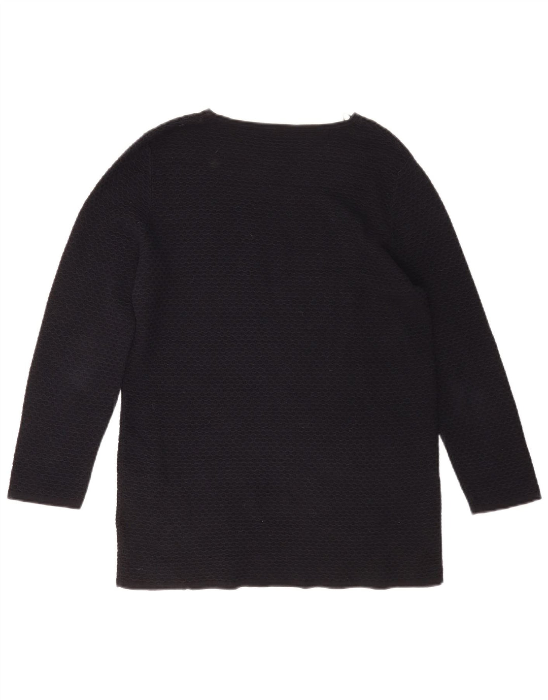 Cos Haut Femme Manches 3/4 UK 10 Petit Coton Noir