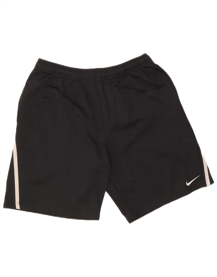 Nike Short de sport pour homme Noir moyen Polyester