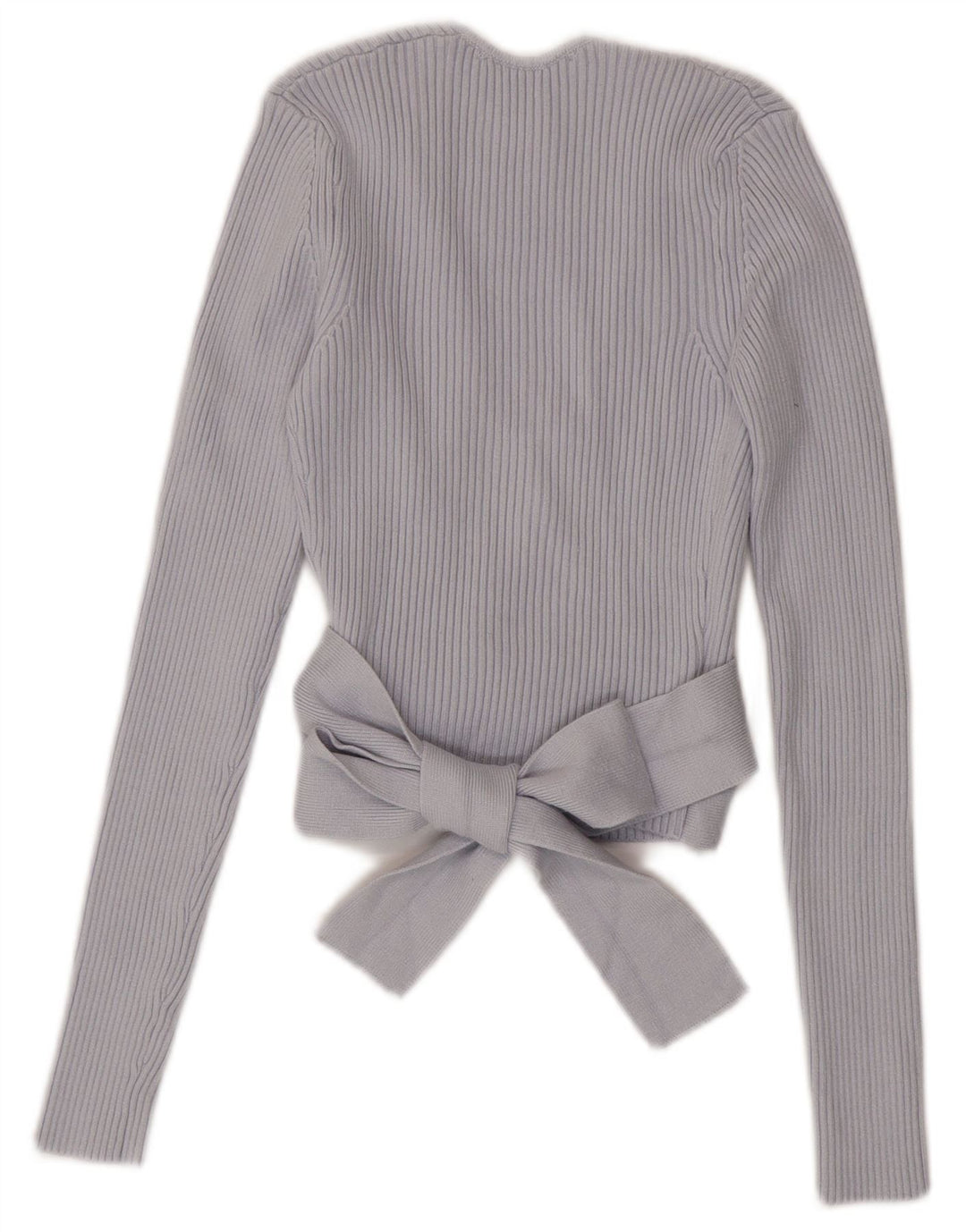 Zara Womens Crop Wrap Cardigan Top UK 8 Petit Bleu