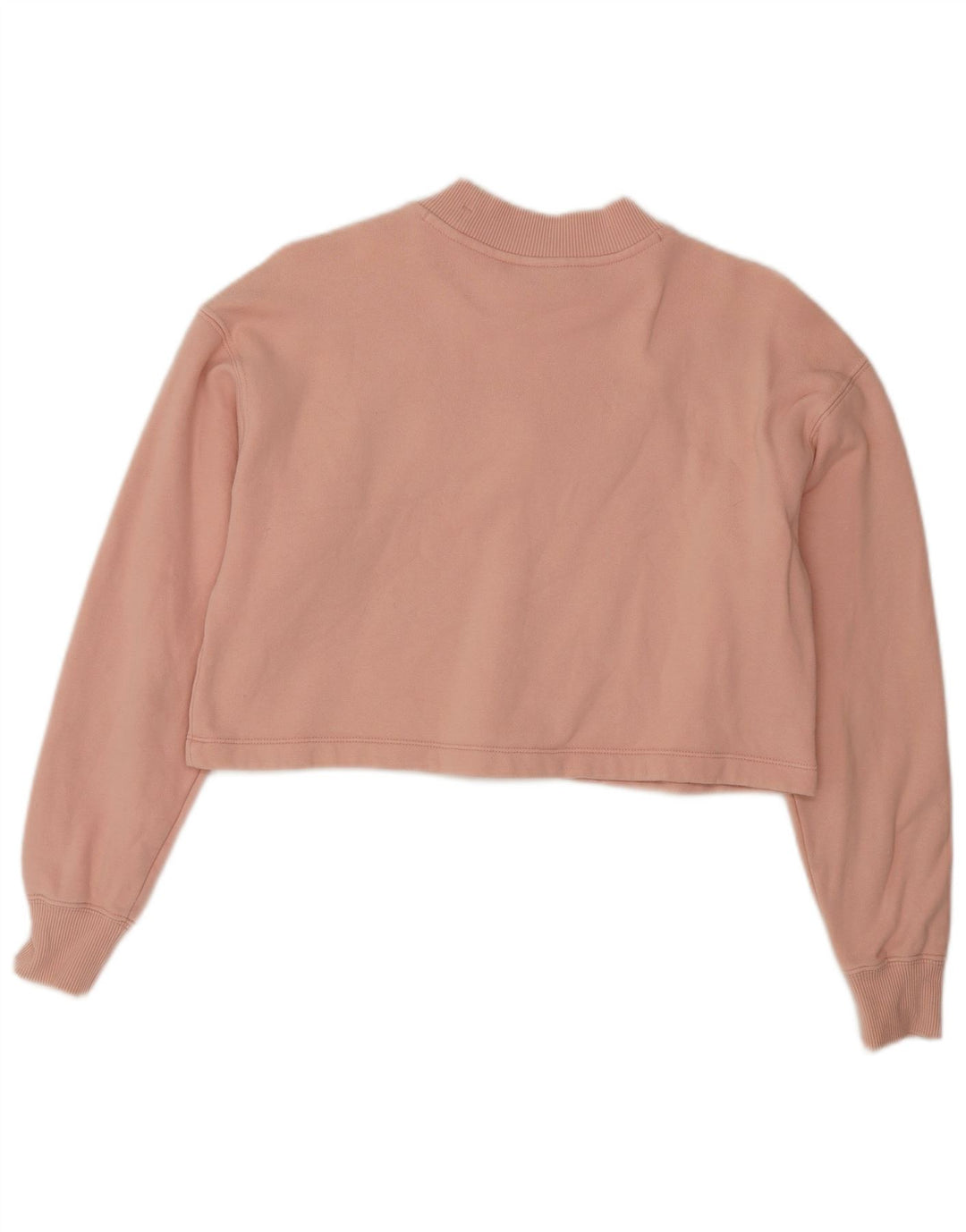 CHAMPION Sweat-shirt court graphique pour femme UK 10 Petit Rose
