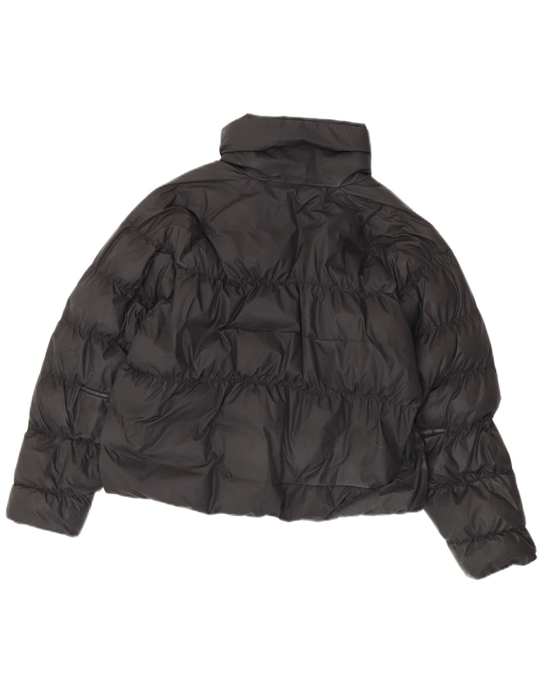 Veste matelassée surdimensionnée Nike pour femme UK 10 Small Noir Polyester