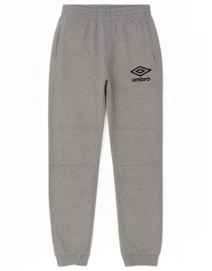 Umbro Pantalon de Survêtement Joggers Homme Gris Moyen Moucheté Coton
