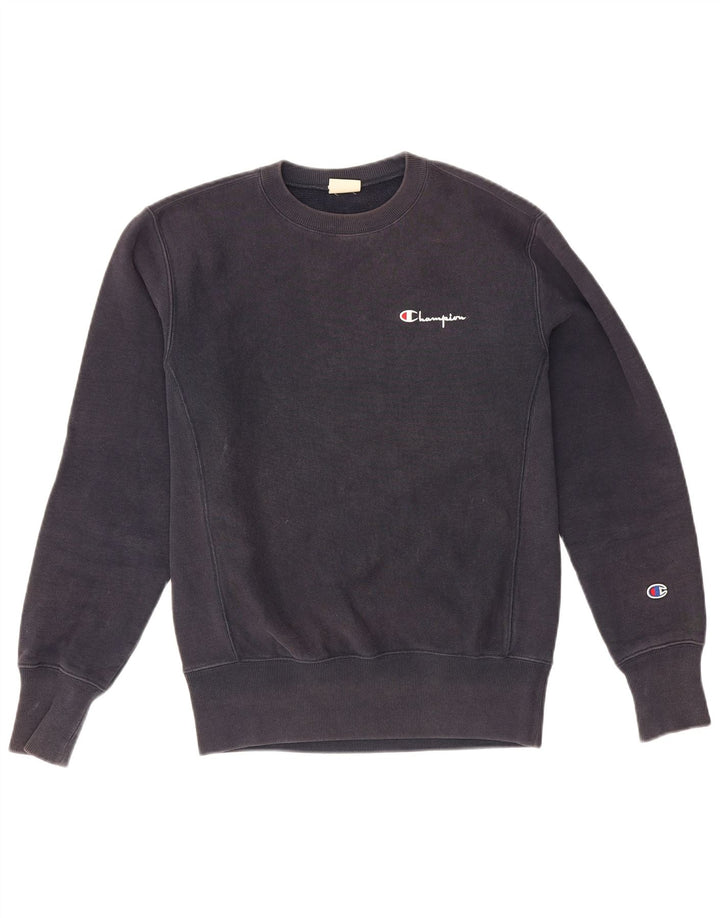 Champion Sweat-Shirt Homme Petit Bleu Marine Coton